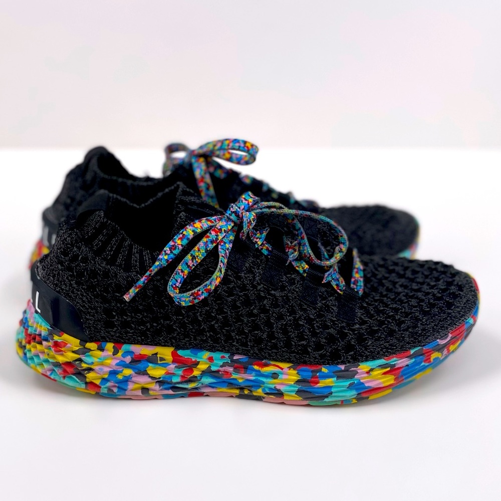 EUC NoBull Project Black and Wild Knit Runners
